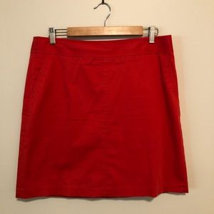 Trina Turk for Banana Republic | Red Skirt